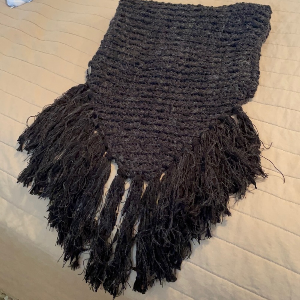 Cowl neck winter scarf